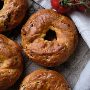 eiwitrijke pizzadonuts - lekker recept hoofdgerecht of lunch