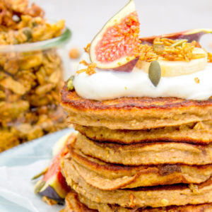 American Pancakes met gezonde ingredienten