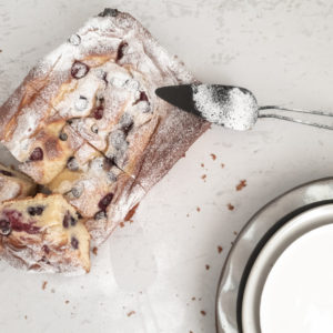 Bananenbrood met eiwitpoeder