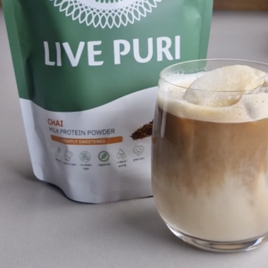 Eiwitrijke Iced Chai Latte