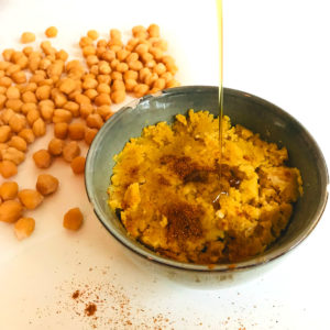 Eiwitrijke hummus van Live Puri