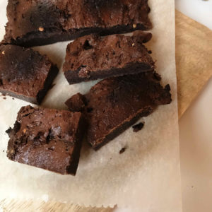 Healthy eiwitrijke brownies van Live Puri