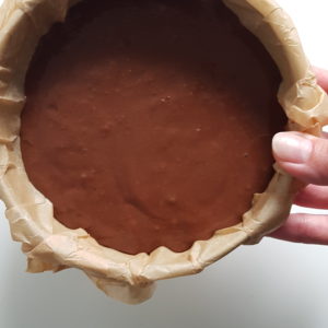 Live Puri chocoladetaart in vorm