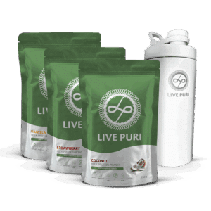 Live Puri Starter Pack Bundle Value Royal Deluxe Proteinpulver ungesüßt