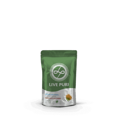 Live Puri vegan naturel eiwitpoeder ongezoet proefzakje