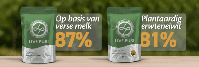 Naturel eiwitpoeder met hoog eiwitgehalte van 87 procent