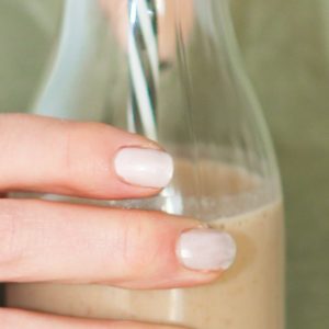 Live Puri chocolade banaan smoothie wit