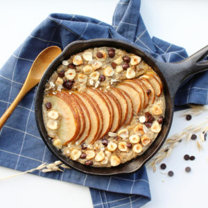 Baked oats met peer